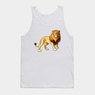 Gold Lion Tank Top